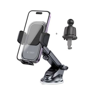 Tech-Protect V6 Autotelefonhalter für Cockpit / Lüftungsschlitze – Schwarz