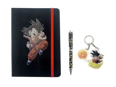 Dragon Ball Set – Tagebuch Stift und Schlüsselanhänger