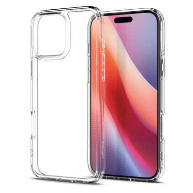 Spigen Ultra HybridHülle Kompatibel mit iPhone 16 Pro transparent