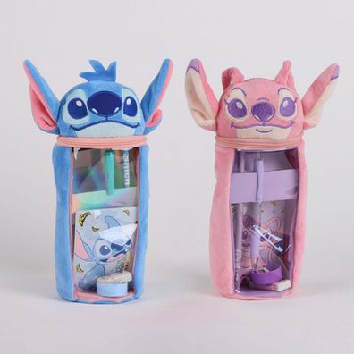 Disney Stitch Schlampermäppchen Plüsch Federmäppchen Kinder Accessoire