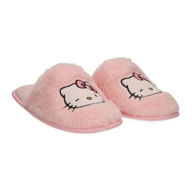 Hello Kitty Kinder Pantoffeln, gemütliche Hausschuhe, rutschfest