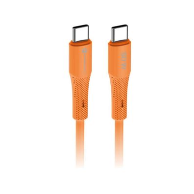 Forcell USB C Kabel 60W PD 3A Schnellladekabel Silikon 1m QC4.0