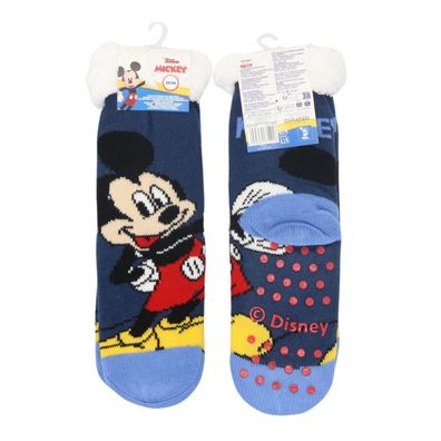 Disney Mickey Mouse 1-Paar Sherpa Kinder Socke mit ABS Sohle warm und weich