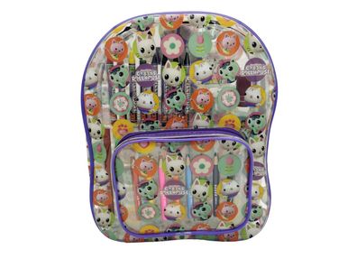 Gabby’s Dollhouse Aktivitätsset 42 teilig im Rucksack 29 × 24 cm Malset Schreibwar
