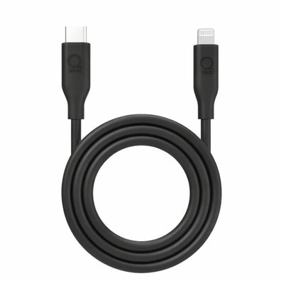 Qware USB-C kompatibel mit iPhone Kabel – 18W 1 Meter Lade- und Datenkabel