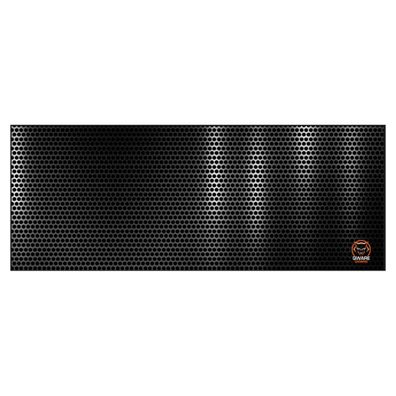 Qware Gaming Mousepad XL extra groß rutschfest 90x35 cm Schwarz