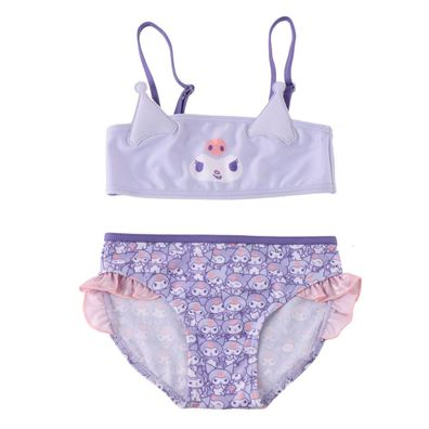 Hello Kitty Kuromi Mädchen Bikini Set Zweiteiler Badebekleidung Strand Pool