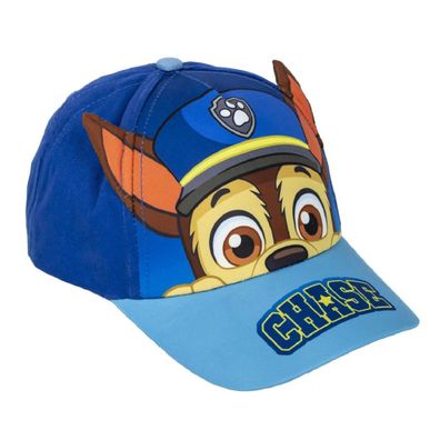 Paw Patrol Kinder Cap Baseballmütze Chase Basecap mit Motivdruck Einheitsgröße