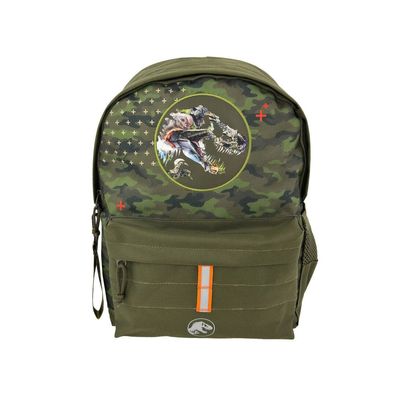 Jurassic World Jugend Rucksack Schulrucksack mit Flaschenfach