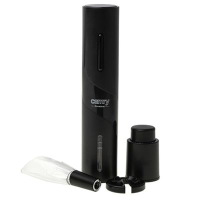 Camry CR 4510 Elektrischer Weinöffner Set mit Folienschneider, Vakuumverschluss