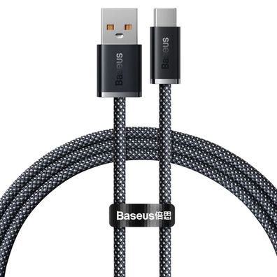 Baseus CALD000616 Dynamic Series USB-A auf USB-C Kabel 100?W, 1?m, Grau