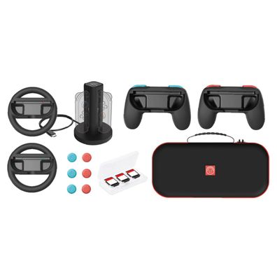 Qware Zubehör Bundle Gaming Starter Kit kompatibel mit Nintendo Switch 2