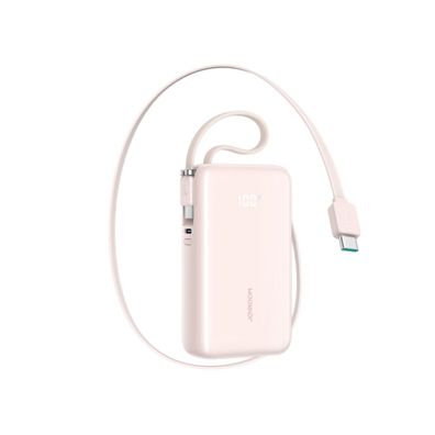 Joyroom JR-PR2L Powerbank 10000 mAh 35W mit zwei integrierten USB-C-Kabeln
