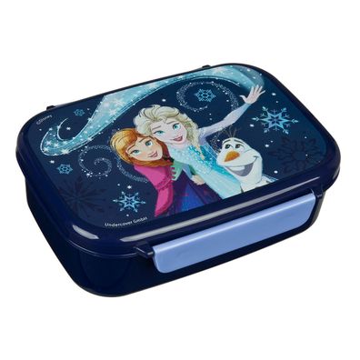 Disney Frozen Lunchbox mehrfarbig Brotdose Pausenbox für Alltag Schule und unterwegs