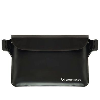 Wozinsky WWS-01 Wasserdichte Bauchtasche Hüfttasche 0,3 mm PVC PP Gurt 22 x 15 cm