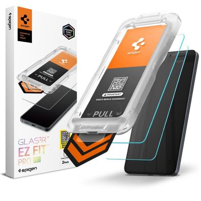 Spigen Glas. Tr Ez Fit Pro HD Schutzglas 2er-Pack für Samsung Galaxy S26