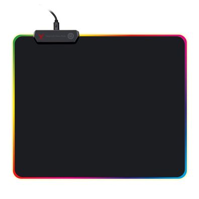 VARR RGB Gaming Mauspad 25×30×0.4 cm mit Textiloberfläche