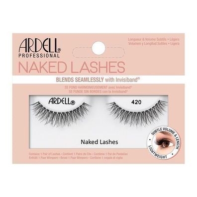Ardell Naked Lashes 420 Künstliche Wimpern Schwarz