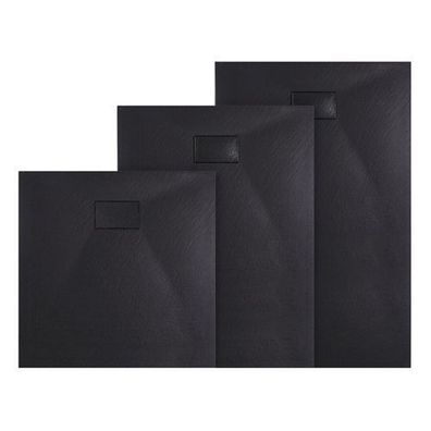 EMKE SMC Design Duschwanne Super Flache Duschtasse Antirutsch Brausewanne Steinoptik