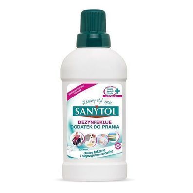 Sanytol Desinfektions-Zusatz für Wäsche, Weiße Blumen, 500 ml