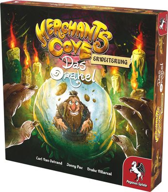 Pegasus Spiele Merchants Cove Das Orakel Erweiterung Brettspiel