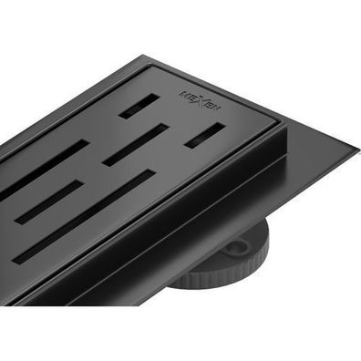 Mexen Flat 360° M01 linearer Duschablauf 50 cm, Schwarz - 1720050-40