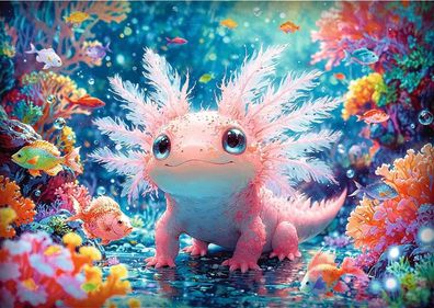 Niedlicher Axolotl