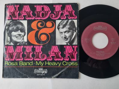 Nadja & Milan - Rosa Band / My Heavy Cross 7'' Vinyl Germany