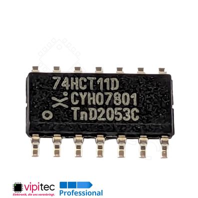 74HCT11 3-Kanal AND, 3-fach | SMD SO-14 5V TTL 125°C