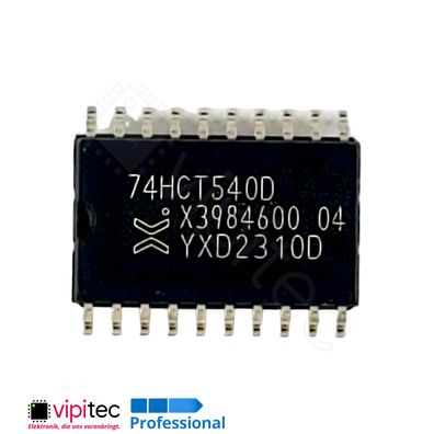 74HCT540 Puffer, Treiber, 8-fach, Tri-State, invertierend | SMD SO-20 5V TTL