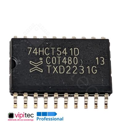 74HCT541 Puffer, Leitungstreiber, 8-fach, Tri-State | SMD SO-20 5V TTL 125°C