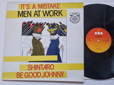 Men At Work - It's A Mistake 12'' Vinyl Maxi Holland