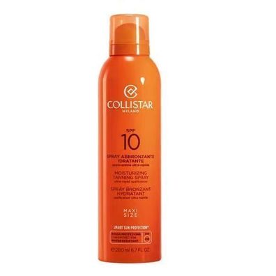 Collistar Feuchtigkeitsspendendes Sonnenbräunungsspray LSF10, 200ml