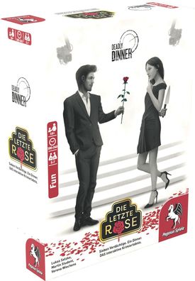 Die letzte Rose Gesellschaftsspiel Pegasus Spiele 19011G Krimispiel Spiel Game