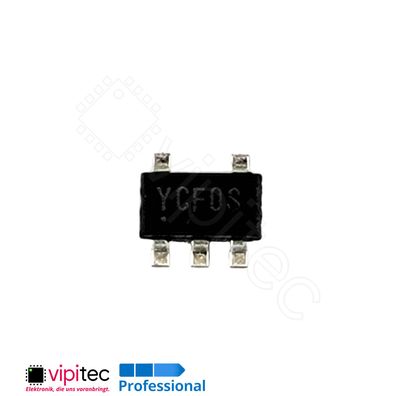 XC9142B33 3,3V Aufwärts-Spannungswandler | 0,65..6V SMD SOT-25 Boost Converter