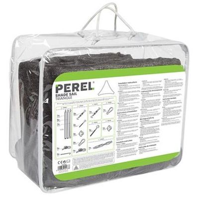 Sonnensegel Gartensegel Sonnenschutz Grafit 3,6m 5m Dreieck, Quadrat Viereck neu