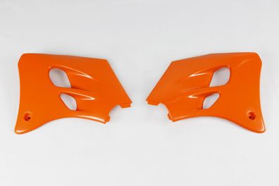 Tankverkleidung Kühlerspoiler radiator scoops passt an Ktm 60 65 97-01 orange