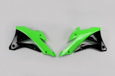 Tankverkleidung Kühlerspoiler radiator scoop passt an Kawasaki Kx 85 14-21 gr-sw