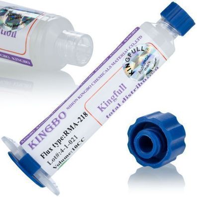 Rosfix Lötflussmittel RMA-218 – No-Clean Gel 10cc | für BGA & SMD-Löten