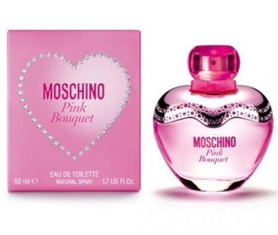 Moschino Pink Bouquet Eau de Toilette fuer Damen, 50ml