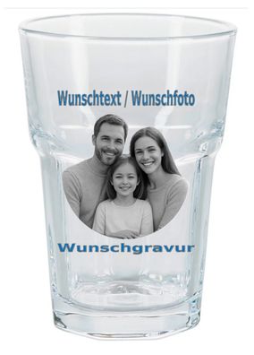 Longdrinkglas mit Wunschgravur
