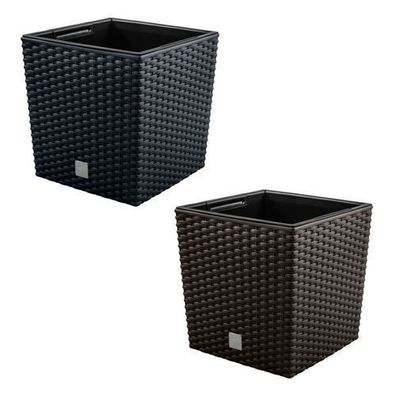 Blumentopf Topf für Blumen Körbe Prosperplast 32x32x32,5cm anthrazit oder Umbra