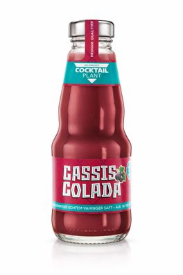 Cocktail Plant Cassis Colada 0,2L – Fruchtiger Fertigcocktail mit Cassis-Note,