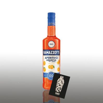 Ramazzotti Aperitivo Arancia 0,0% - Alkoholfreier Orangen Aperitif 0,7l