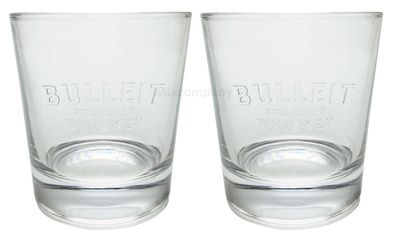 Bulleit Bourbon Frontier Whiskey Glas Set - 2xGläser