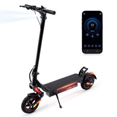 iScooter W8 faltbarer Elektroroller 750W,48V14Ah Batterie, Reichweite 40 km