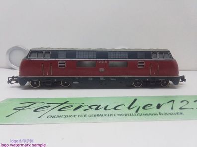 Märklin H0 AC 3021 / V200 060 Diesellok Gussgehäuse / DB / Analog / Rot