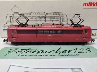 Märklin H0 AC 3343 / BR151021-3 Elektrolok / Rot / DB / Analog / OVP