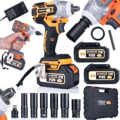 Rosfix Schlagschrauber OD21V Set – 21V 2x4Ah Li-Ion | 350 Nm, Zubehör