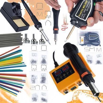 Rosfix Set Lötstation 2in1 660W + Kunststoffschweißer 100W | 1200 Klammern